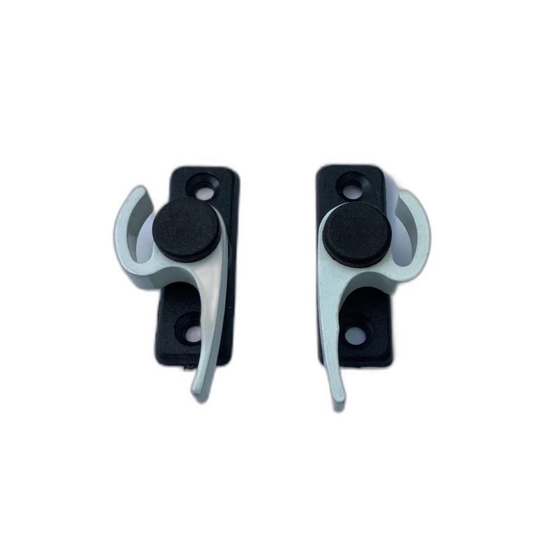 Fecho japones caracol trinco 751 d/e branco janela porta linha 16